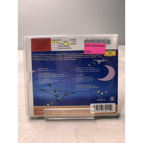 Summer Night Concert Schönbrunn 2011 CD – Vienna Philharmonic – Valery Gergiev – - Picture 2 of 5